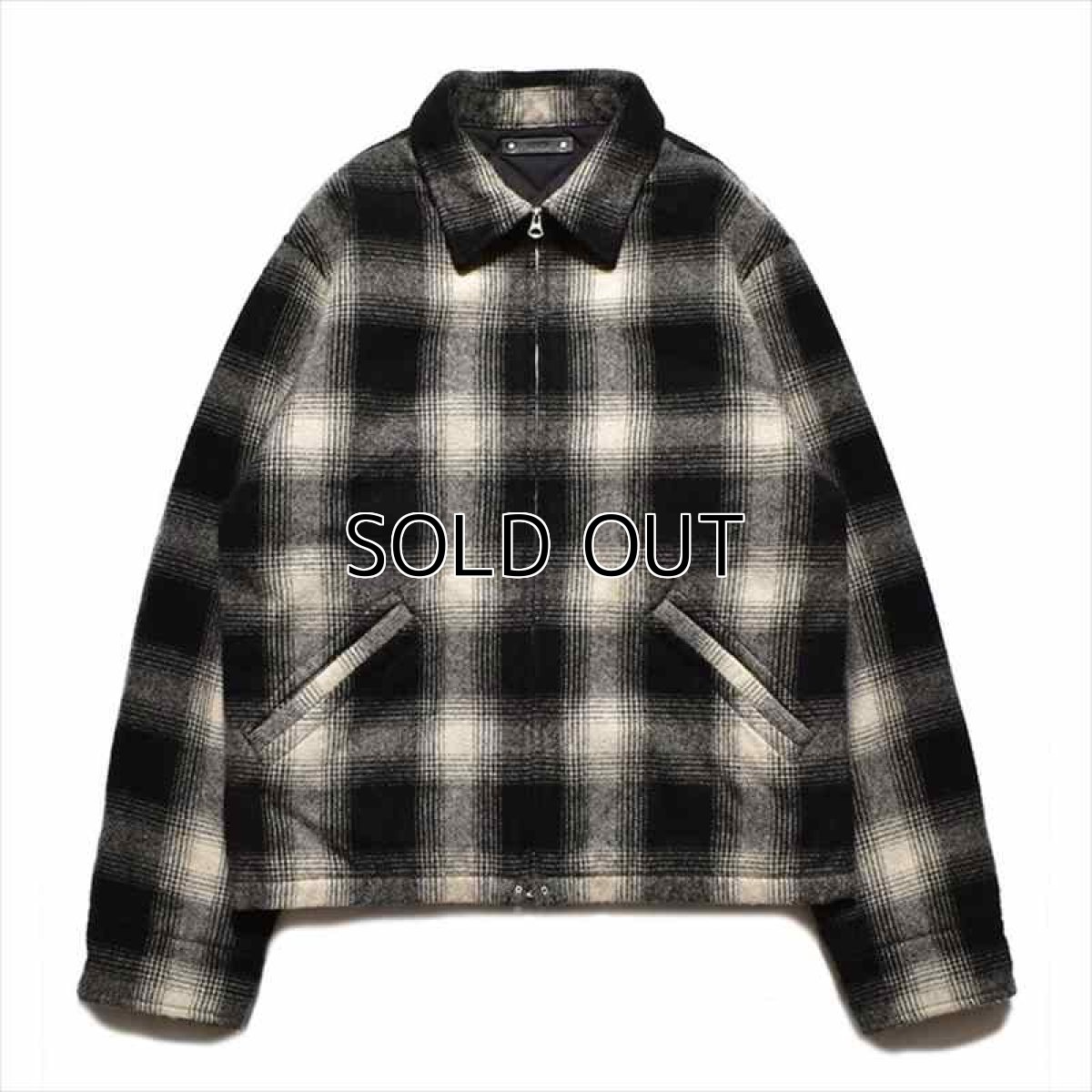 画像1: MINEDENIM Ombre Check Flannel Quiltliner Sports JKT (チェックスポーツジャケット) (1)