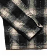 画像3: MINEDENIM Ombre Check Flannel Quiltliner Sports JKT (チェックスポーツジャケット) (3)