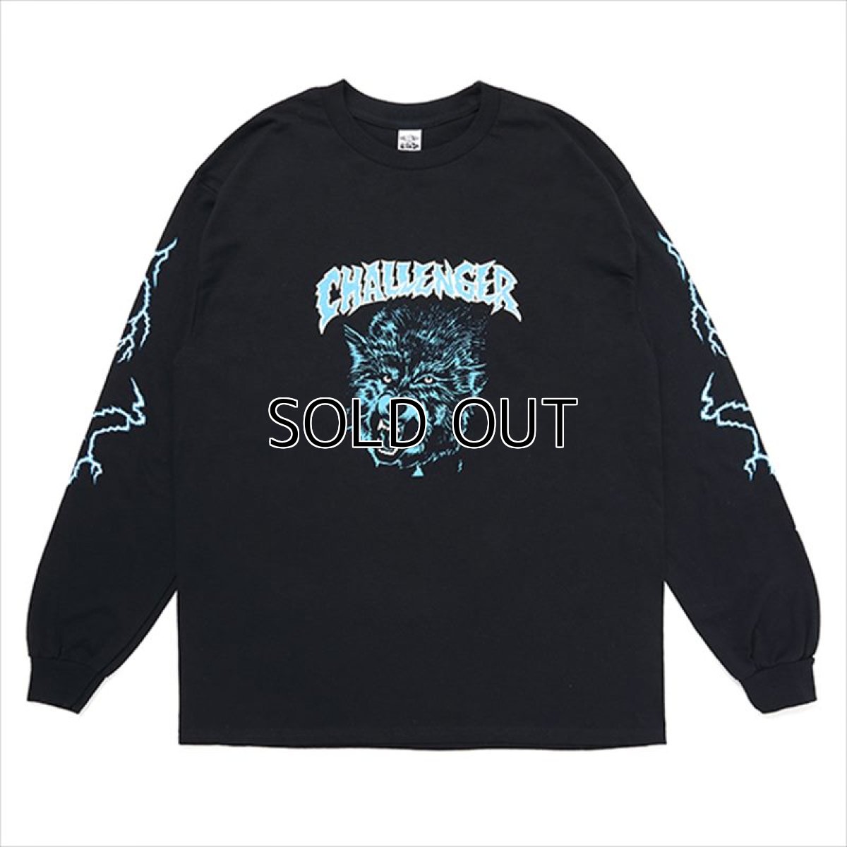 画像1: CHALLENGER L/S Wolf Tee (ロングスリーブTシャツ) (1)