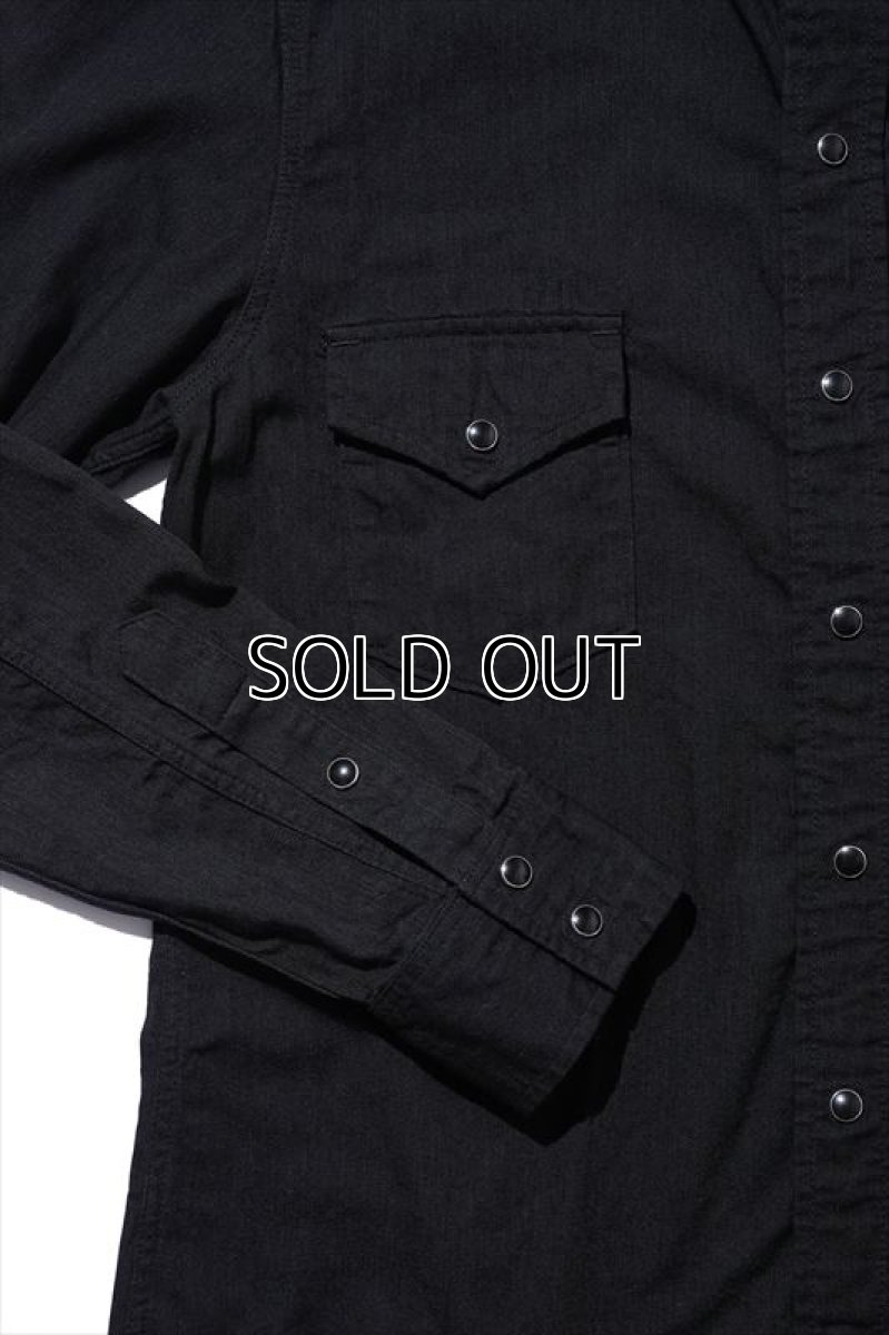 画像2: MINEDENIM Denim Western Shirt OWS (ウエスタンシャツ) (2)