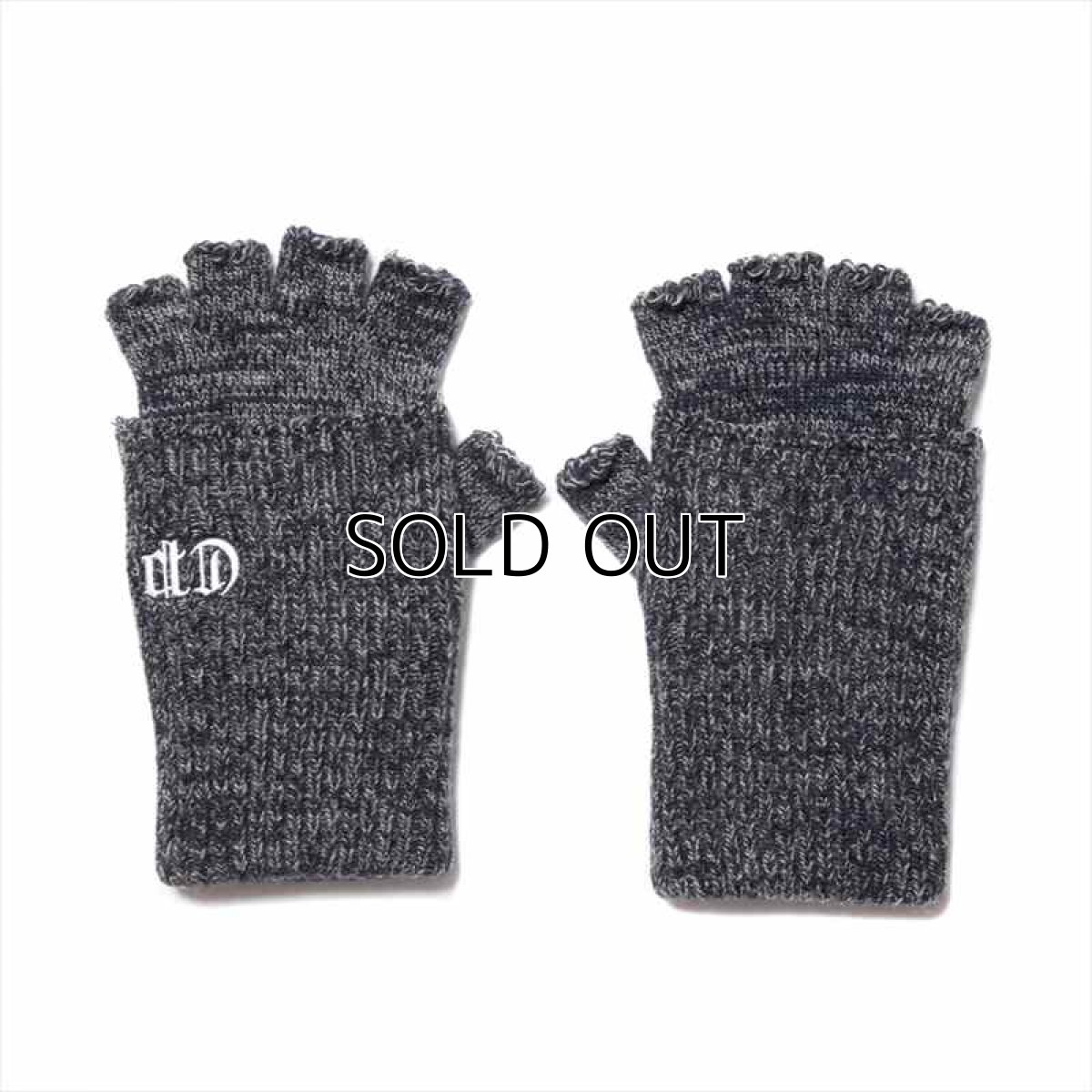 画像1: COOTIE PRODUCTIONS Lowgauge Fingerless Knit Glove (フィンガーレスグローブ) (1)