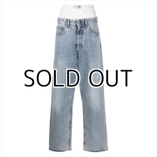 【関税＆送料込み】Mm6 Maison Margiela Beige Cotton Denim J Maison Margiela Zip Up Denim Jacket, $1,295 | farfetch.com