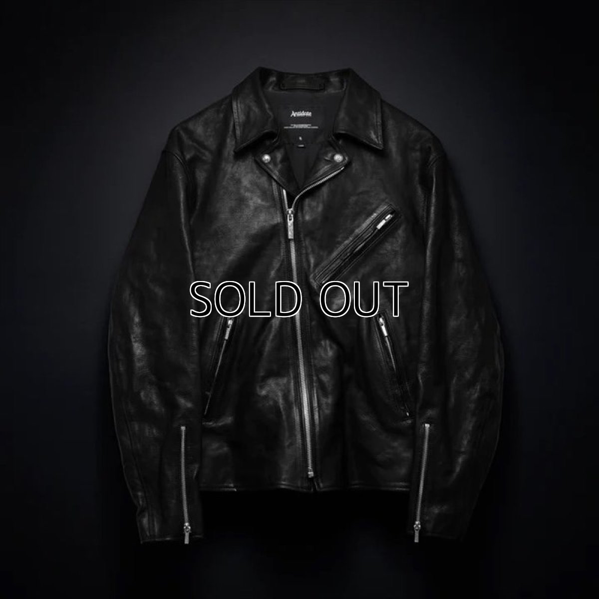 画像1: Antidote BUYERS CLUB Leather Double Riders Jacket (レザーライダースジャケット) (1)