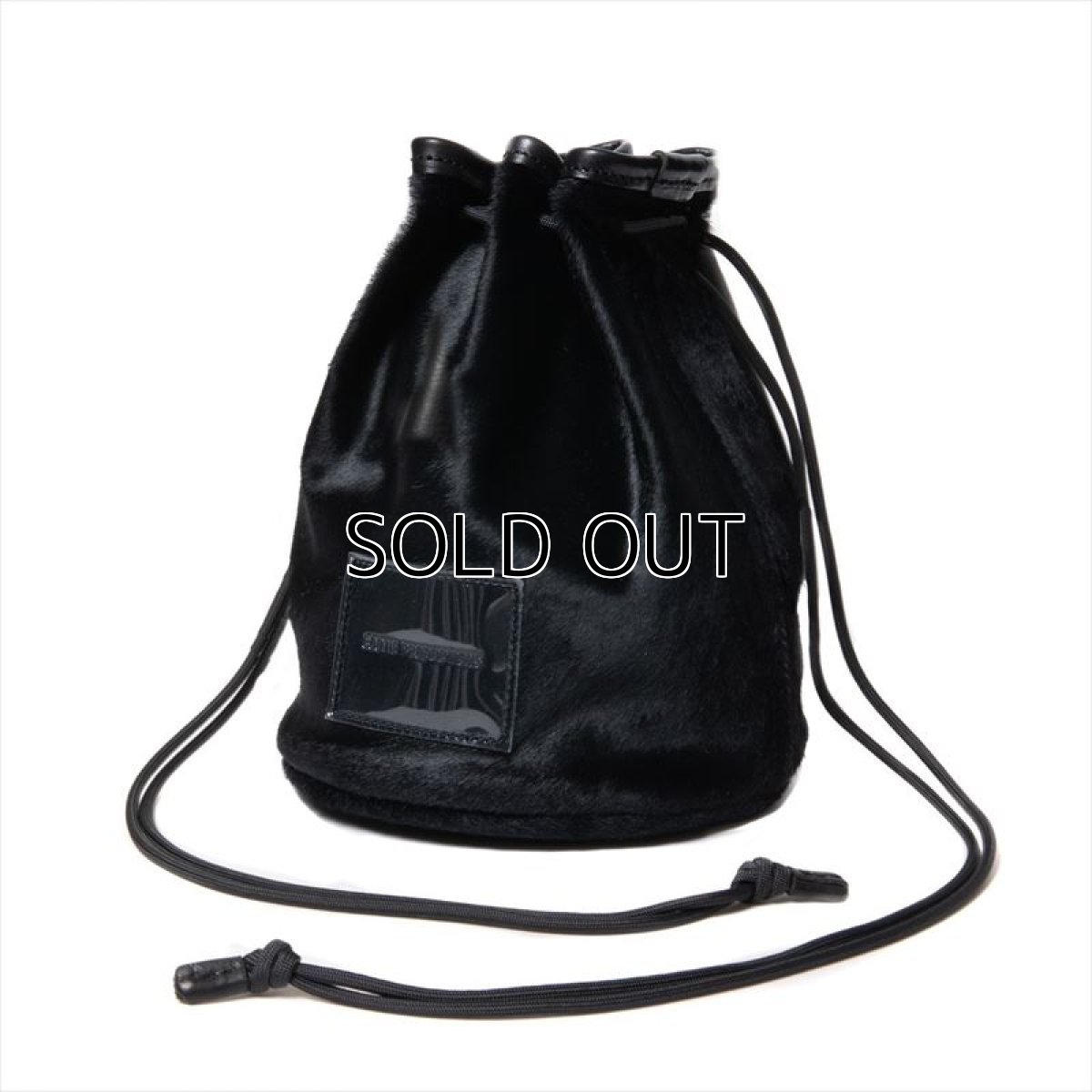 画像2: COOTIE PRODUCTIONS Hair Calf Bucket Bag (ヘアカーフバケットバッグ) (2)