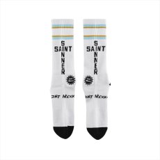 画像2: ©SAINT Mxxxxxx Socks Argentina White (ソックス) (2)