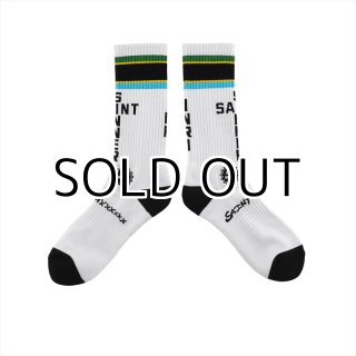 完売寸前【SAINT Mxxxxxx】SOCKS ARGENTINA SAINT Mxxxxxx Socks Argentina White