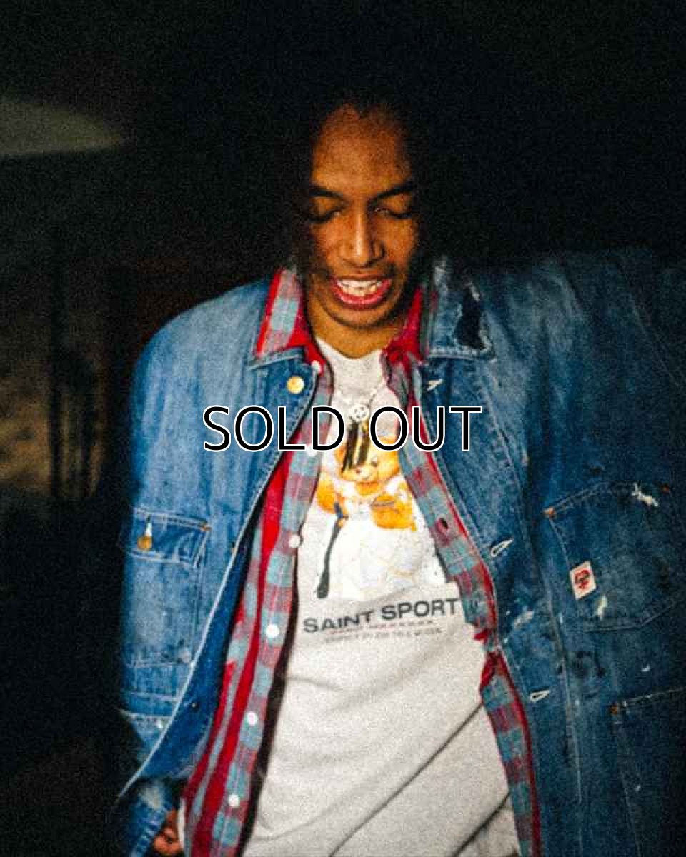 画像3: ©SAINT Mxxxxxx COVERALL HEART TAG Blue (カバーオール) (3)