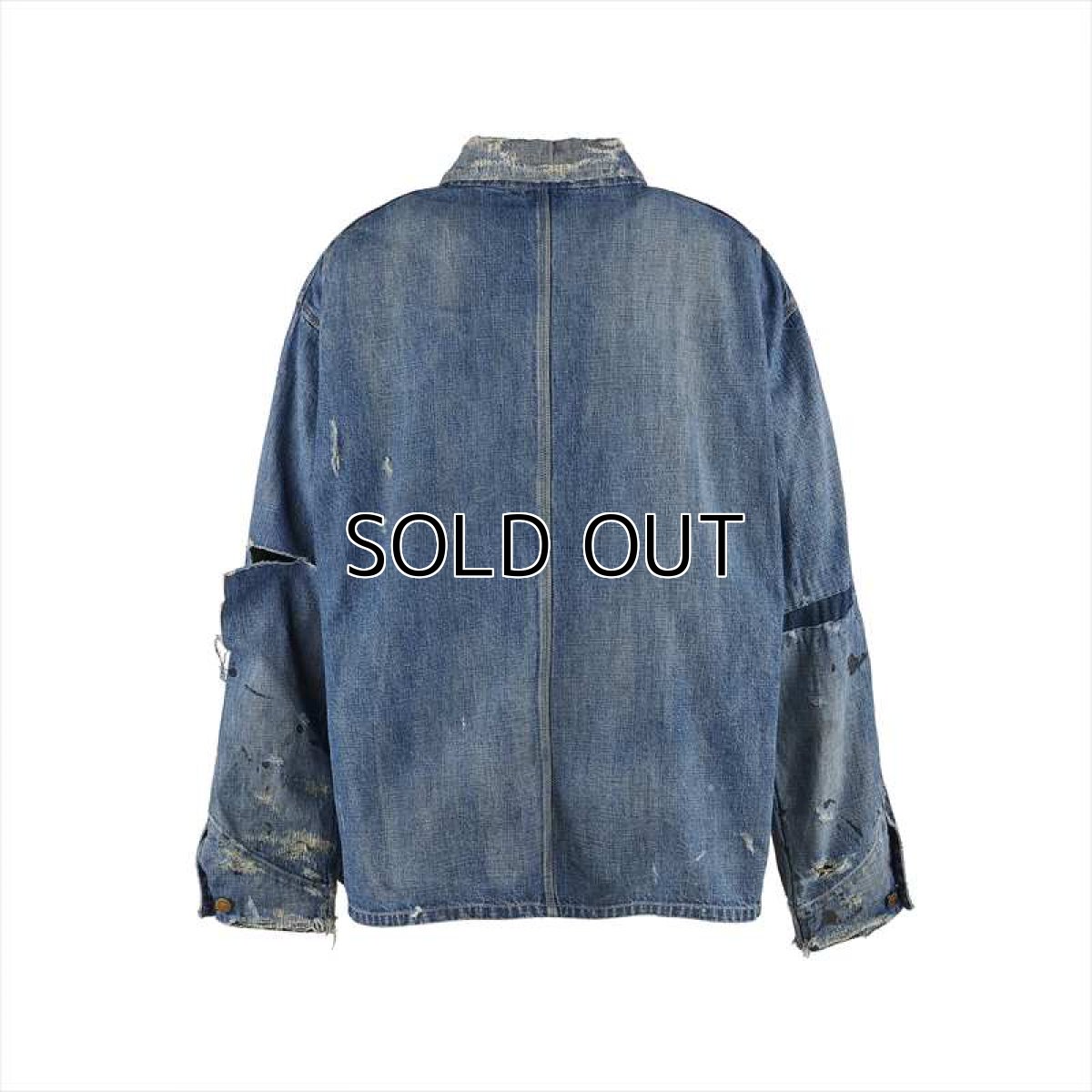 画像2: ©SAINT Mxxxxxx COVERALL HEART TAG Blue (カバーオール) (2)