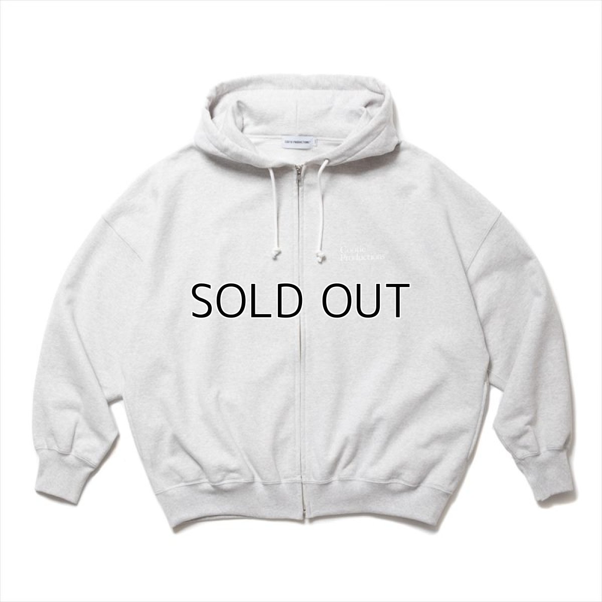 画像1: COOTIE PRODUCTIONS Open End Yarn Plain Sweat Hoodie (ジップパーカー) (1)