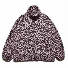 画像1: MINEDENIM Lips Leopard Fleece Big BZ (レオパードフリースジャケット) (1)