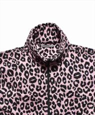 画像2: MINEDENIM Lips Leopard Fleece Big BZ (レオパードフリースジャケット) (2)