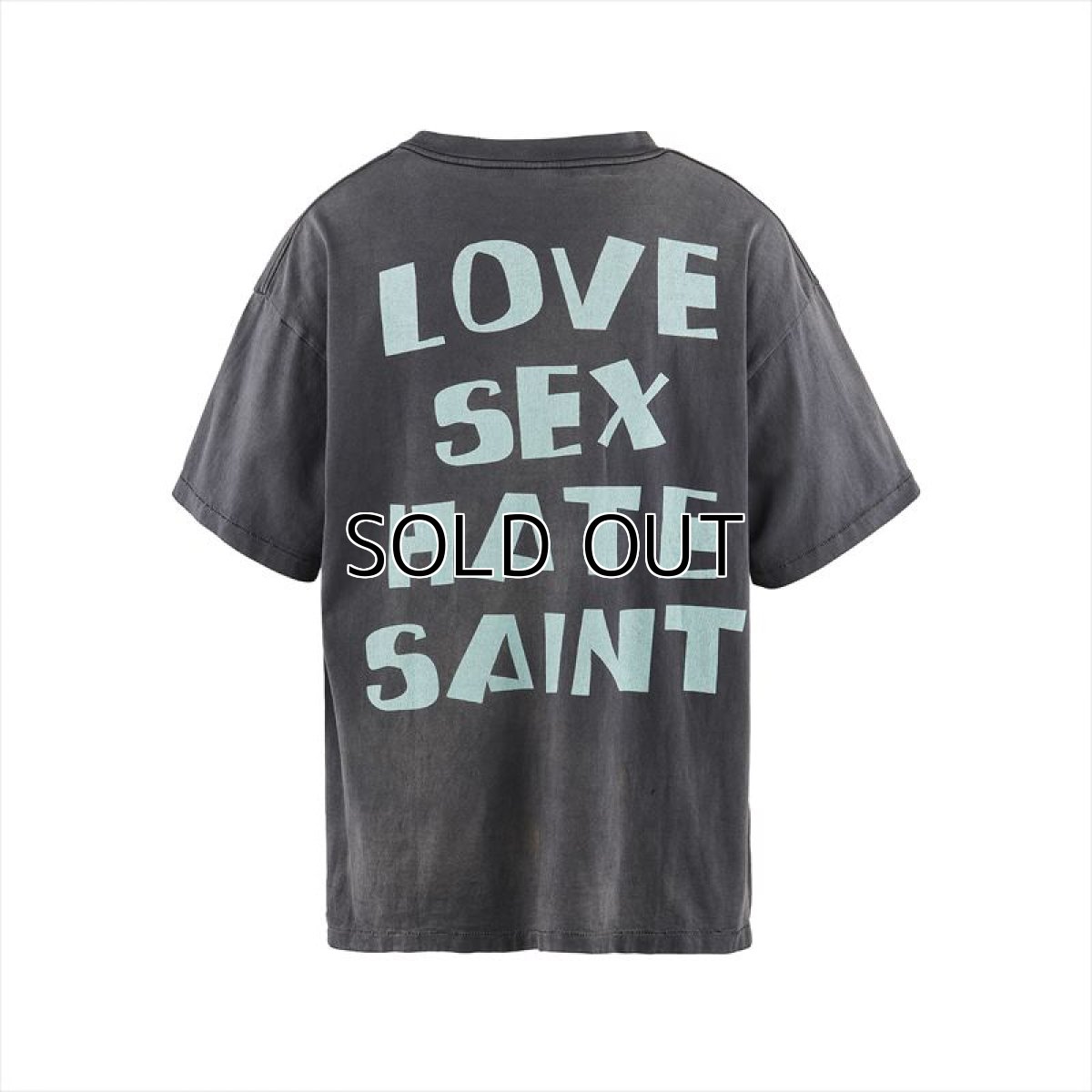 画像2: ©SAINT Mxxxxxx SHERMER ACADEMY SA SS TEE CELEBRITY Black (Tシャツ) (2)