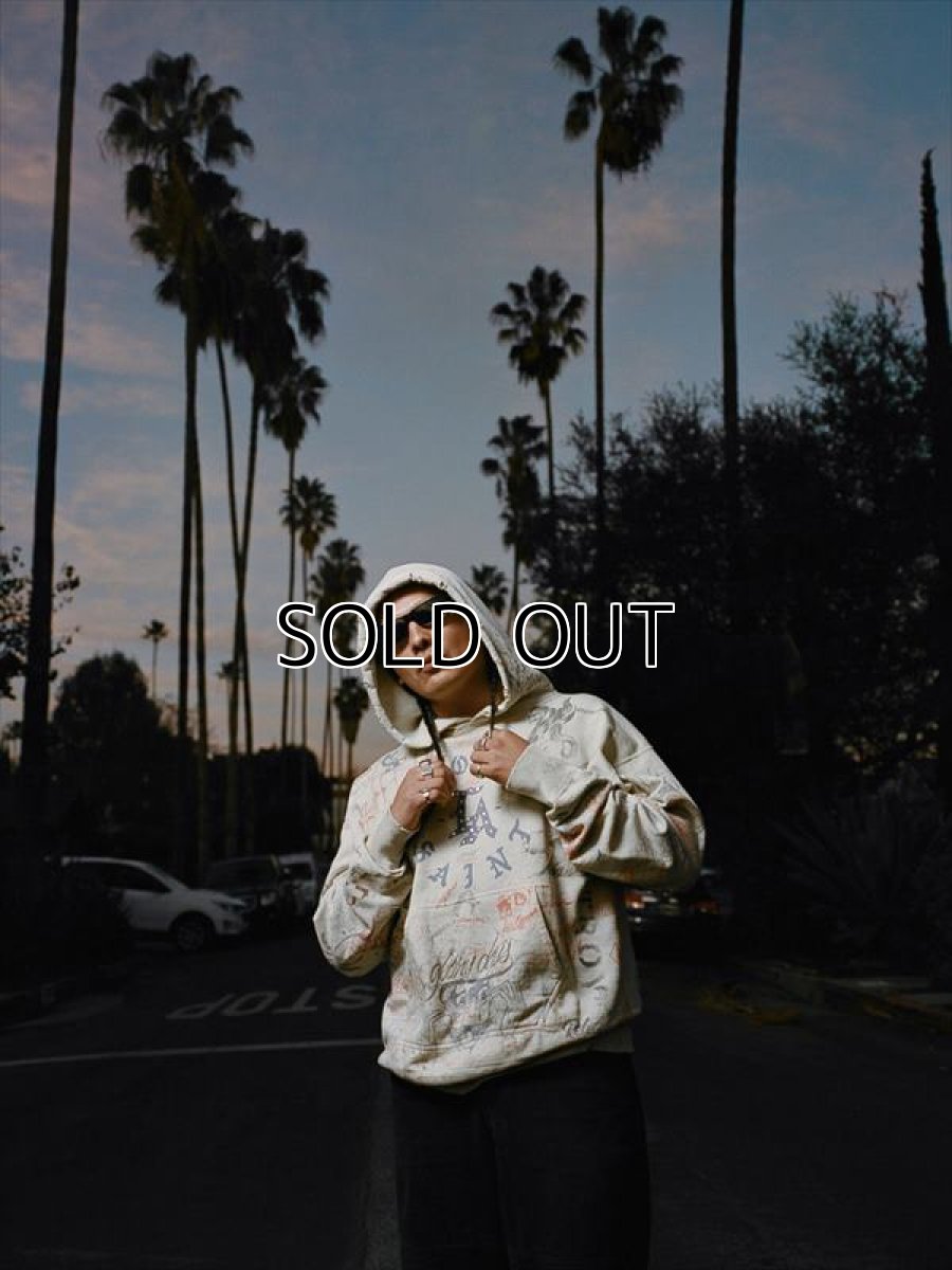 画像3: ©SAINT Mxxxxxx BORN X RAISED BR HOODIE LA Gray (パーカー) (3)