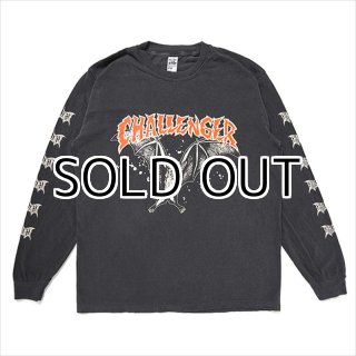 トップス CHALLENGER/L/S BAT TEE XL CHALLENGER Bat Tee