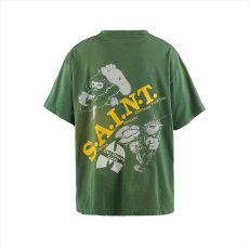 画像2: ©SAINT Mxxxxxx Sean Wotherspoon SW_SS TEE SAINT CLAN Green (Tシャツ) (2)