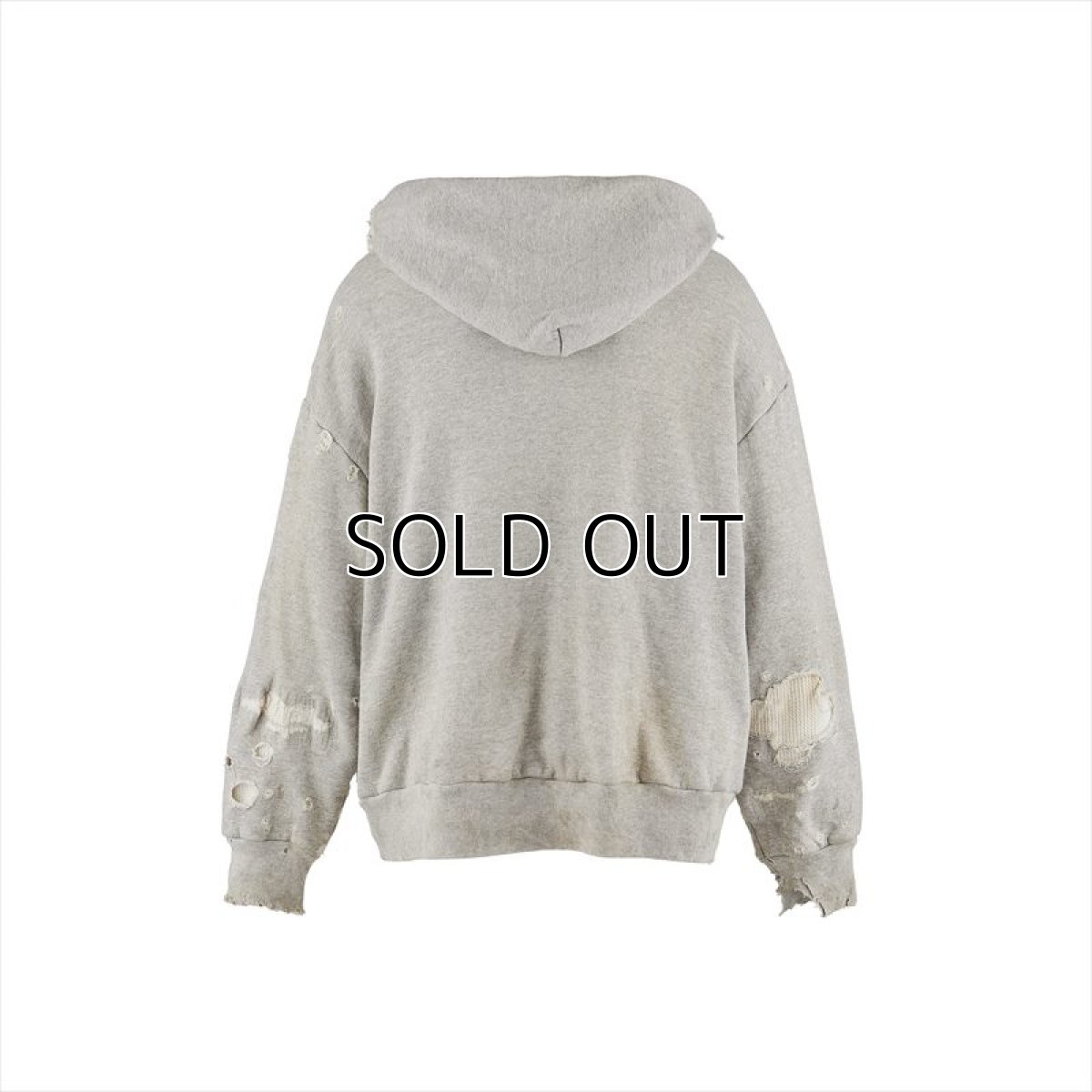 画像2: ©SAINT Mxxxxxx HOODIE DOUBLE FACE Gray (パーカー) (2)