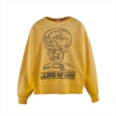 画像1: ©SAINT Mxxxxxx CRW SWEAT LMB OF GD Yellow (スウェット) (1)