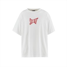画像1: ©SAINT Mxxxxxx SS TEE RIBON SAINT White/Red (Tシャツ) (1)