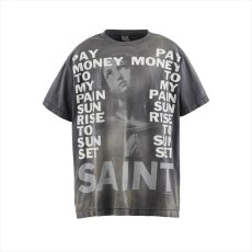 画像1: ©SAINT Mxxxxxx Pay money To my Pain PTP_SS TEE STAY REAL Black (Tシャツ) (1)