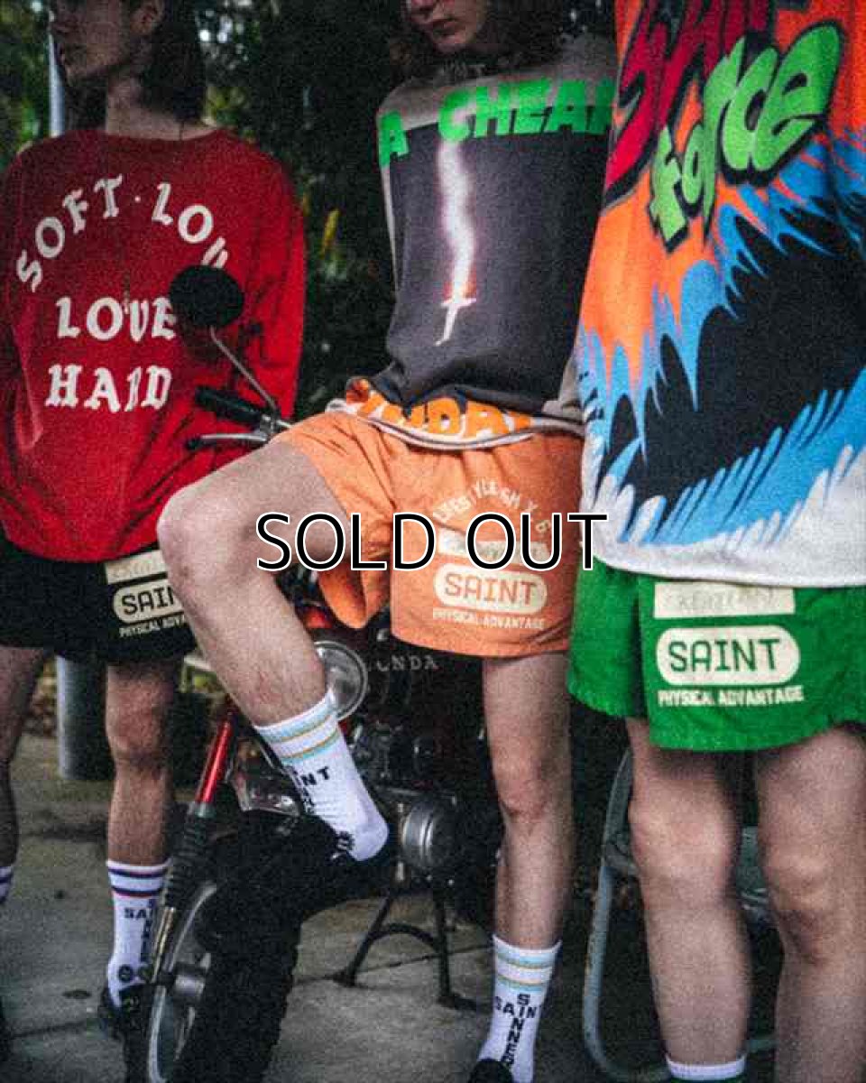 画像2: ©SAINT Mxxxxxx LS TEE SOFT LOVE RED (ロングスリーブTシャツ) (2)