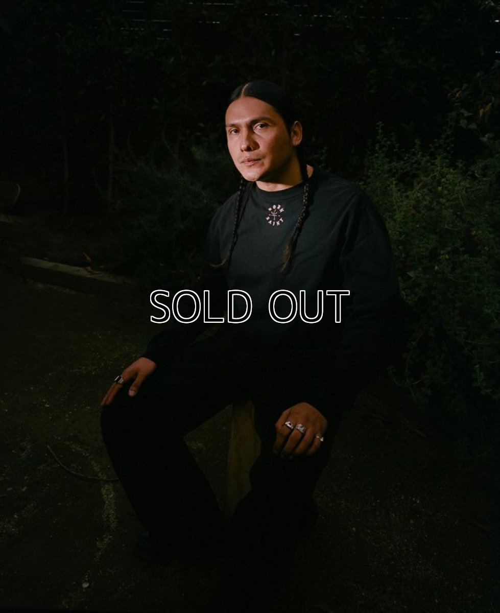 画像3: ©SAINT Mxxxxxx BORN X RAISED BR_LS TEE BORN SAINT Black (ロングスリーブTシャツ) (3)