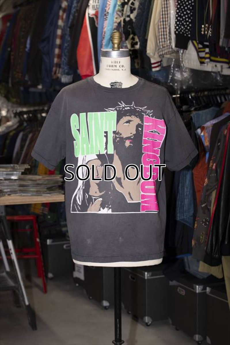 画像3: ©SAINT Mxxxxxx LASTMAN LM_SS TEE ST KINGDOM Black (Tシャツ) (3)