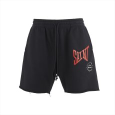 画像1: ©SAINT Mxxxxxx SWEAT SHORTS SAINT Black (1)