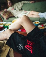 画像2: ©SAINT Mxxxxxx SWEAT SHORTS SAINT Black (スウェットショーツ) (2)