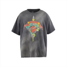 画像1: ©SAINT Mxxxxxx LASTMAN LM_SS TEE BEATING Black (Tシャツ) (1)