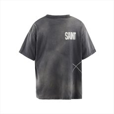 画像2: ©SAINT Mxxxxxx LASTMAN LM_SS TEE BEATING Black (Tシャツ) (2)