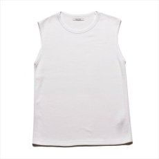 画像1: MINEDENIM Roundneck Nosleeve Rib T-Shirt (ノースリーブTシャツ) (1)