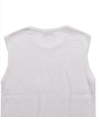 画像4: MINEDENIM Roundneck Nosleeve Rib T-Shirt (ノースリーブTシャツ) (4)