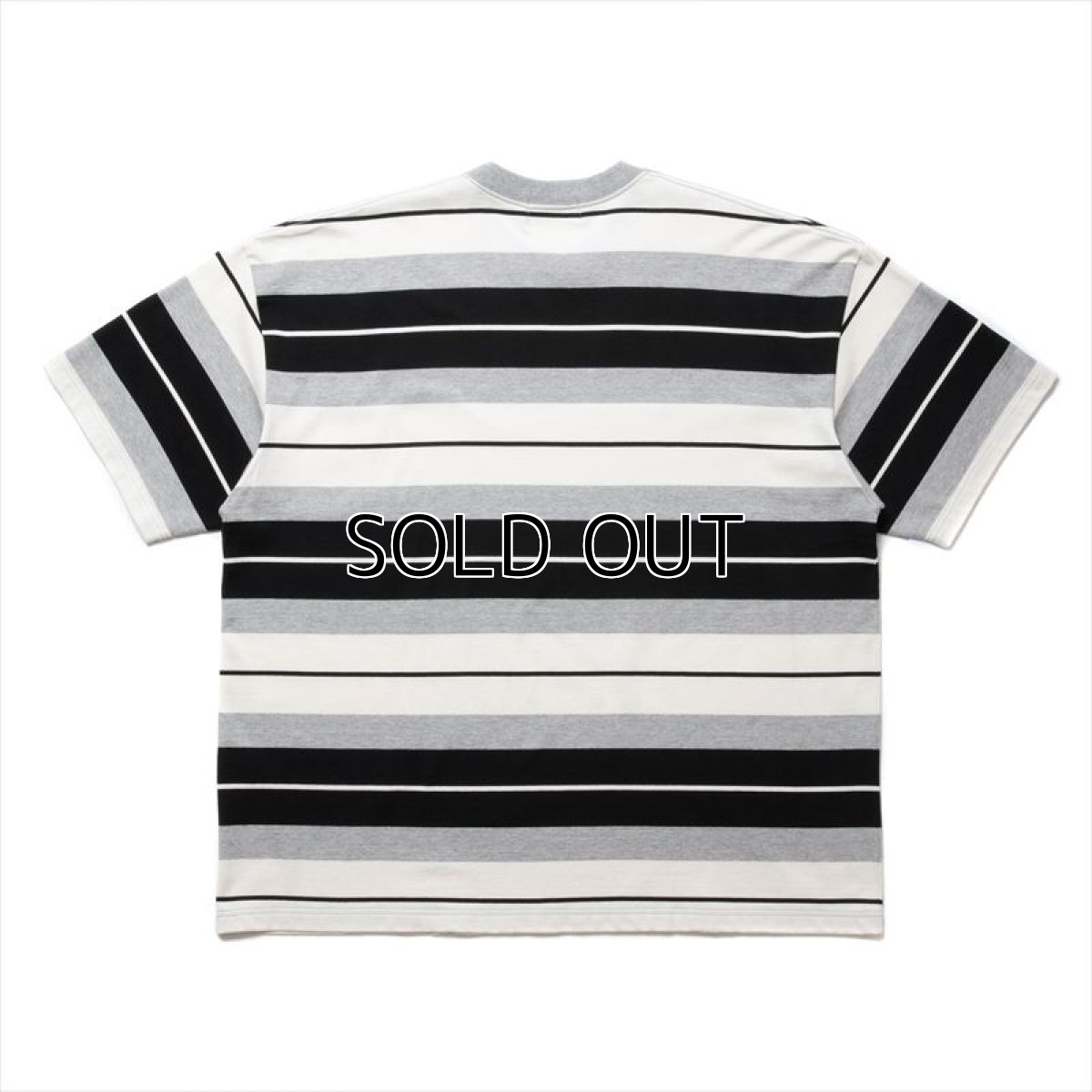 画像2: COOTIE PRODUCTIONS Panel Border S/S Tee (ボーダーTシャツ) (2)