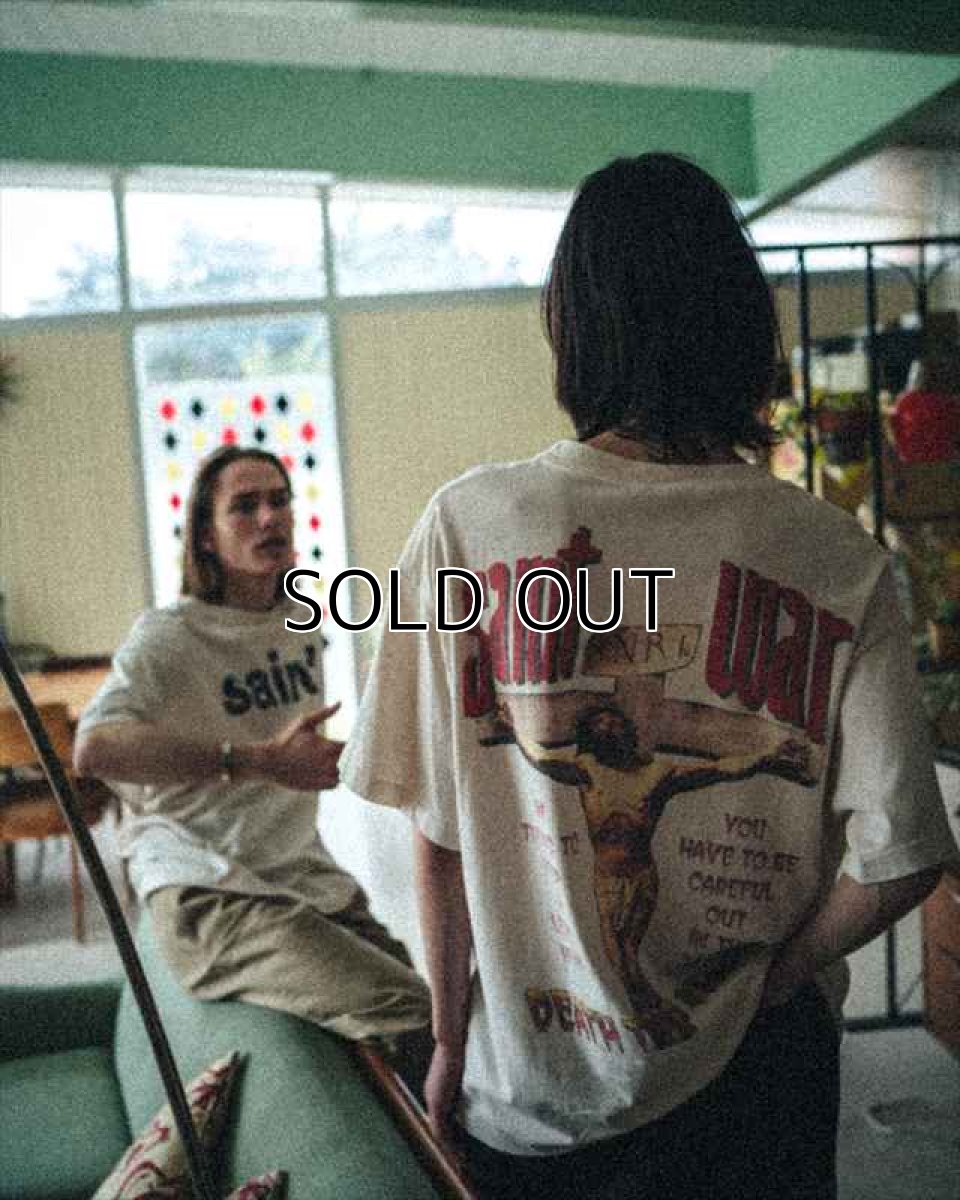 画像5: ©SAINT Mxxxxxx SS TEE SAINT WAR White (Tシャツ) (5)