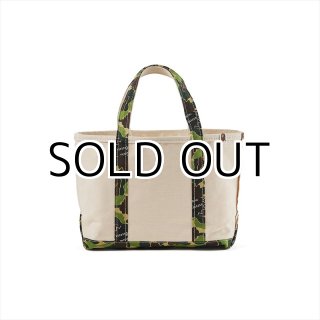 SAINT Mxxxxxx A BATHING APE AP_ROPE SNAP BAG Blue Camo