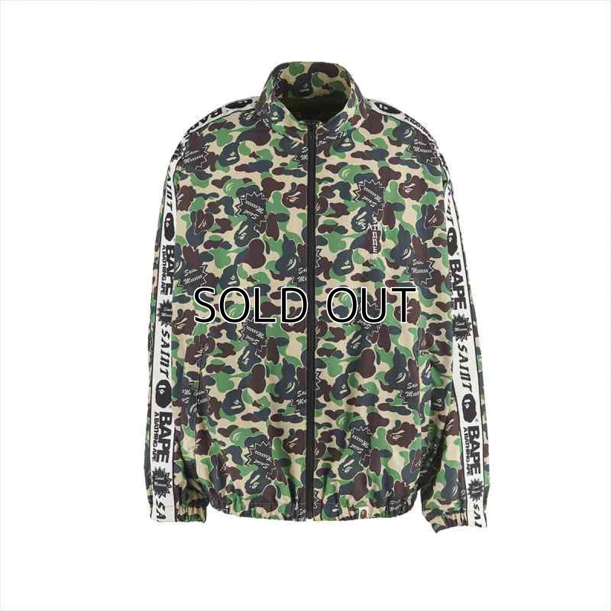 画像1: ©SAINT Mxxxxxx A BATHING APE AP_TRACK JKT ST APE Camo (トラックジャケット) (1)