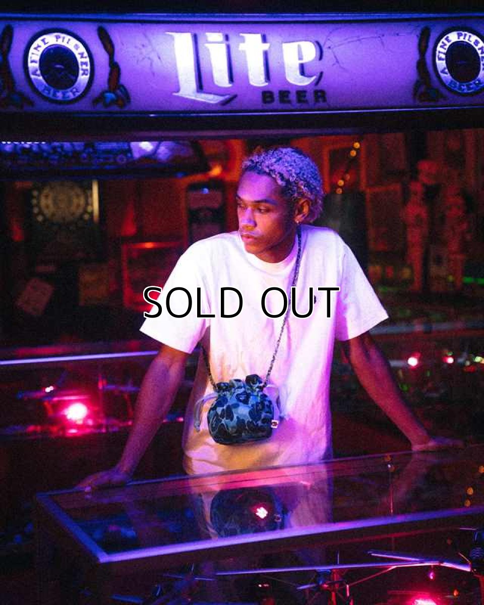 画像2: ©SAINT Mxxxxxx A BATHING APE AP_CHAIN SNAP BAG Blue Camo (バッグ) (2)