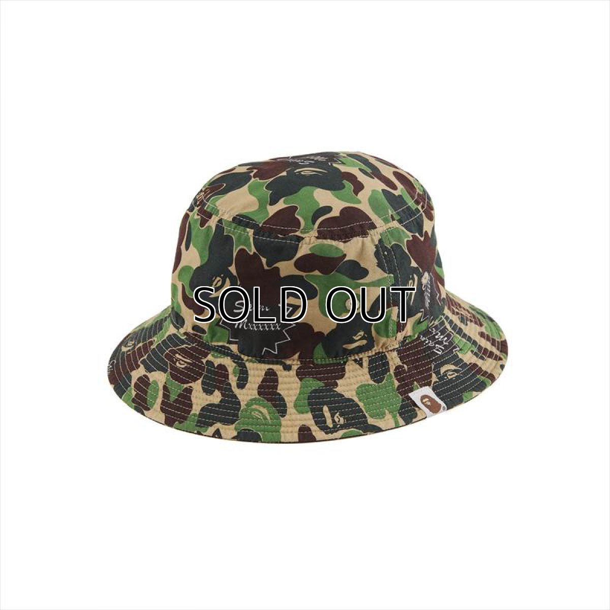 画像2: ©SAINT Mxxxxxx A BATHING APE AP_BUCKET HAT ST APE Camo (バケットハット) (2)