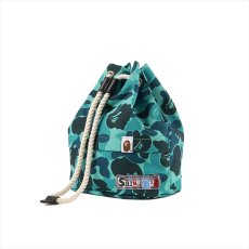 画像1: ©SAINT Mxxxxxx A BATHING APE AP_ROPE SNAP BAG Blue Camo (バッグ) (1)