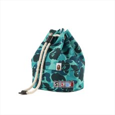 画像1: ©SAINT Mxxxxxx A BATHING APE AP_ROPE SNAP BAG Blue Camo (1)