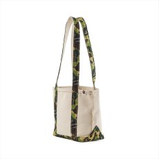 画像2: ©SAINT Mxxxxxx A BATHING APE AP_TOTE BAG SMALL White/Camo (2)