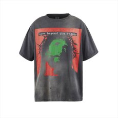 画像1: ©SAINT Mxxxxxx Kosuke Kawamura KK_SS TEE LOVE BEYOND Black (Tシャツ) (1)