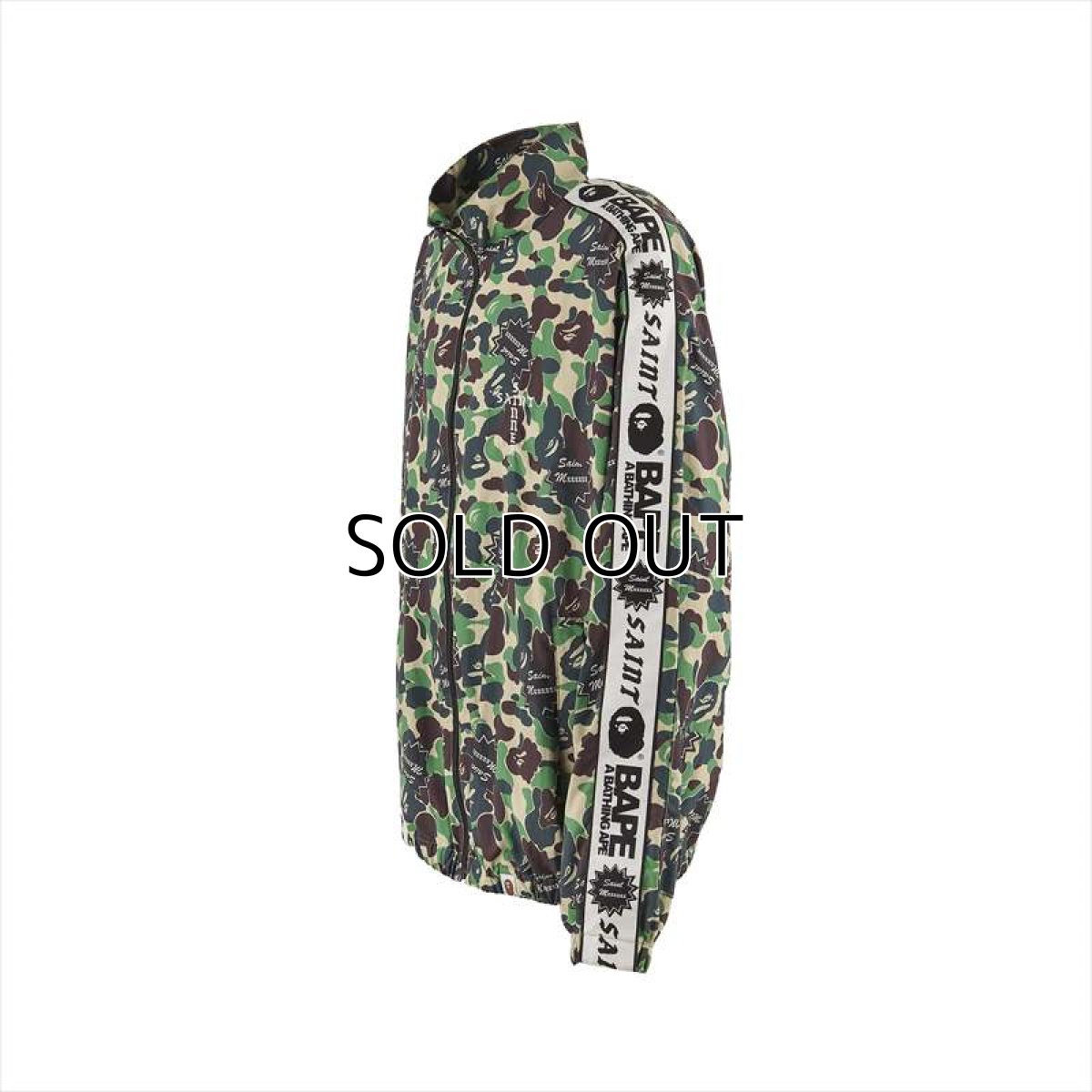 画像2: ©SAINT Mxxxxxx A BATHING APE AP_TRACK JKT ST APE Camo (トラックジャケット) (2)