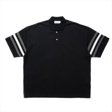 画像3: COOTIE PRODUCTIONS Jacquard Sleeve S/S Polo (3)