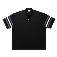 画像1: COOTIE PRODUCTIONS Jacquard Sleeve S/S Polo (1)