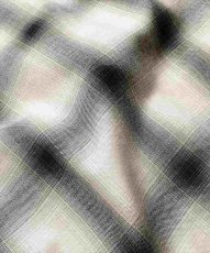 画像6: MINEDENIM Ombre Check Square Big Western Shirt (チェックウエスタンシャツ) (6)