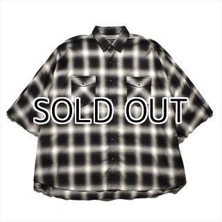 MINEDENIM Lips Leopard Print Open Collar Shirt (LBL) MINEDENIM Lips Leopard Print Open Collar Shirt (LBL)