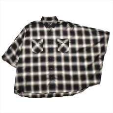 画像2: MINEDENIM Ombre Check Square Big Western Shirt (2)