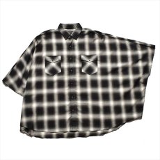 画像2: MINEDENIM Ombre Check Square Big Western Shirt (チェックウエスタンシャツ) (2)
