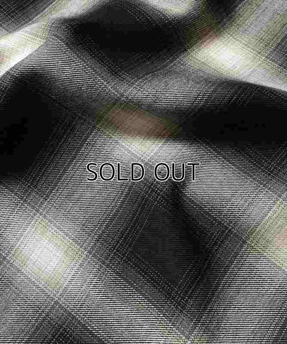 画像6: MINEDENIM Ombre Check Square Big Western Shirt (チェックウエスタンシャツ) (6)